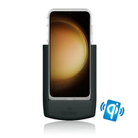 Thumbnail for Samsung Wireless Charging Car Phone Holder with Strike Case for Galaxy S23+ - Clear