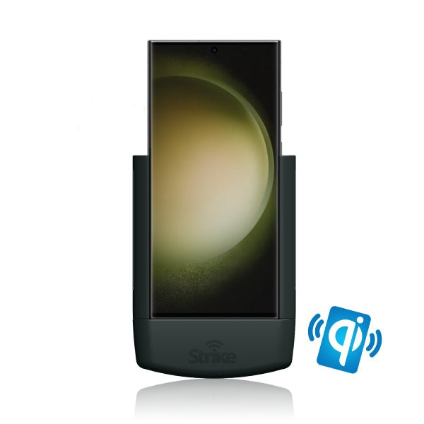 Samsung Ultra Wireless Charging Car Phone Holder DIY for Galaxy S23 - Black