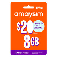 Thumbnail for Amaysim $20 Starter Pack PrePaid SIM Card