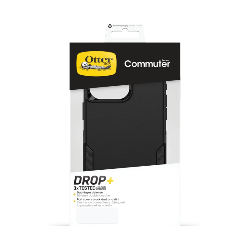 Otterbox Commuter Case For iPhone 15 Pro Max - Black
