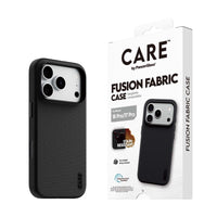 CARE by PanzerGlass Fusion Fabric MagSafe Case for iPhone 18 Pro, 17 Pro - Black