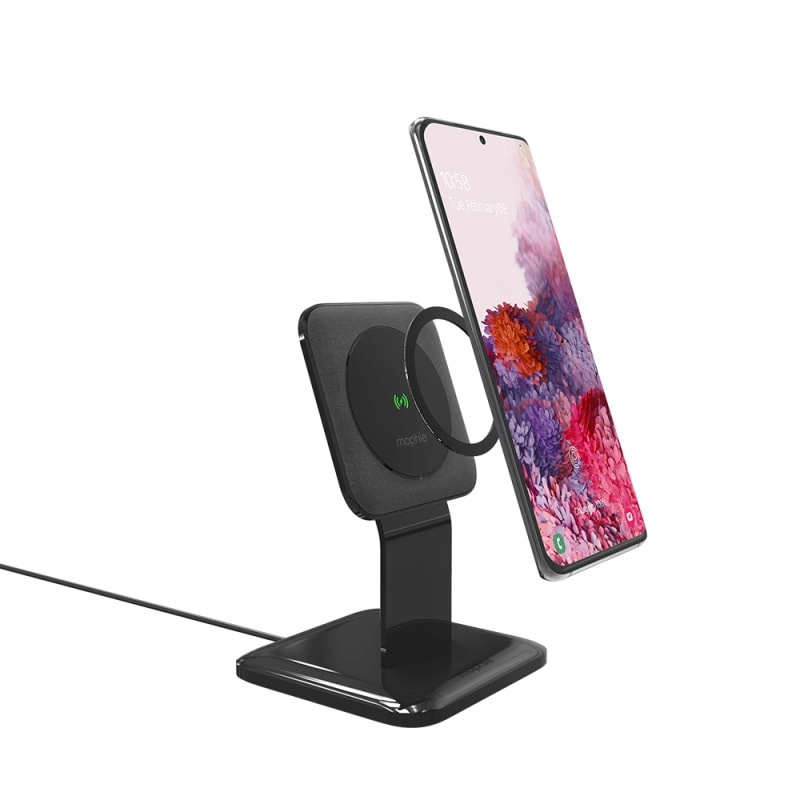 Mophie Snap+ Wireless Charging Stand 15W MagSafe Compatible - Black