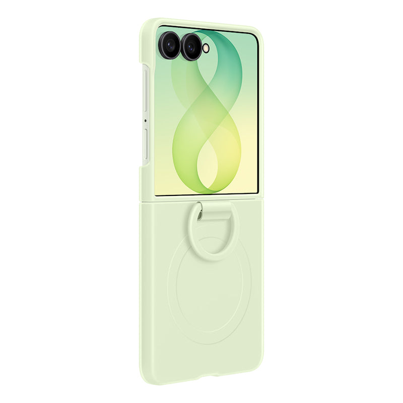 Samsung Silicone Ring Magnet Case for Galaxy Z Flip8 - Mint