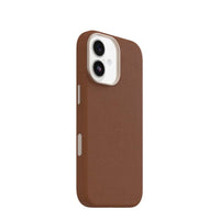 Thumbnail for OtterBox Symmetry MagSafe Cactus Leather Case with Camera Control for iPhone 17- Desert Saddle Brown