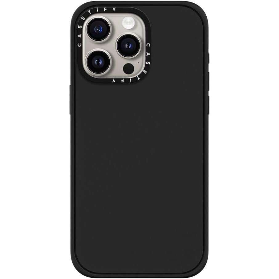 CASETIFY Impact Case Magsafe for iPhone 15 Pro Max - Matte Black