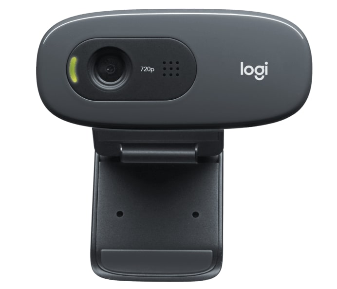 Logitech HD C270 720p Webcam - Black