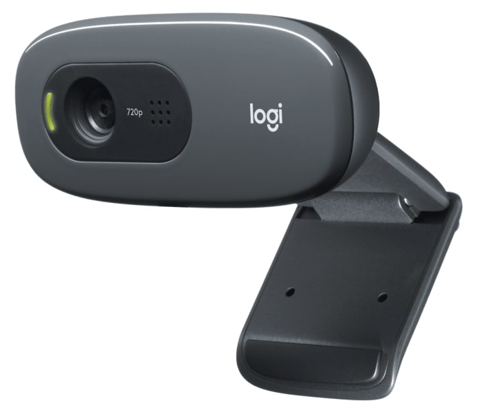 Logitech HD C270 720p Webcam - Black