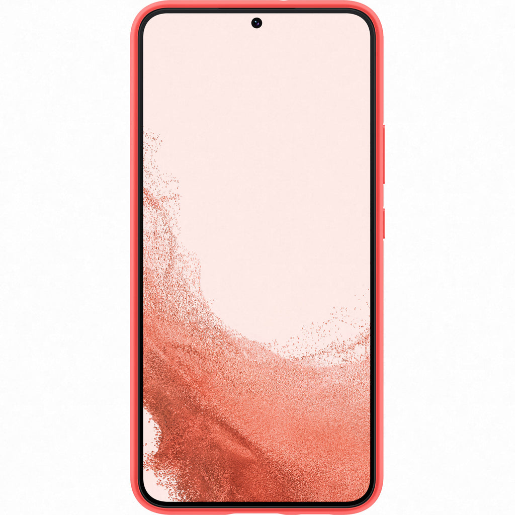 Samsung Silicone Cover for Galaxy S22+ PLUS - Glow Red