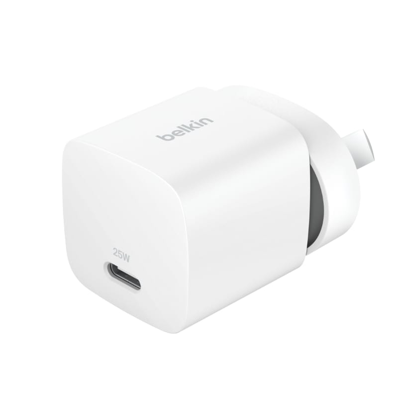 Belkin Boost Charge 25W Wall Charger with USB-C Output - White