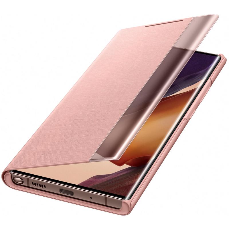 Samsung Clear View Cover Case For Galaxy Note20 Ultra - Mystic Bronze