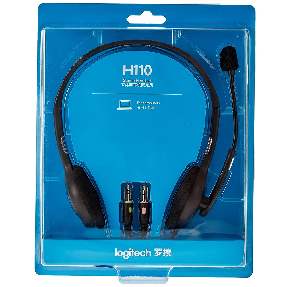 Logitech H110 Stereo Wired Headset
