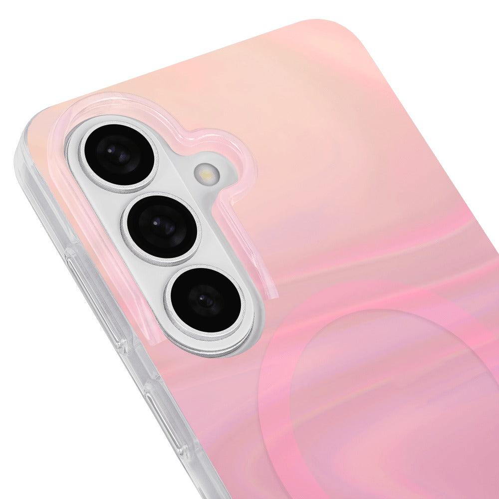 Case Mate Peach Bubble Case with Magnet for Samsung Galaxy S26 Pro - Iridescent
