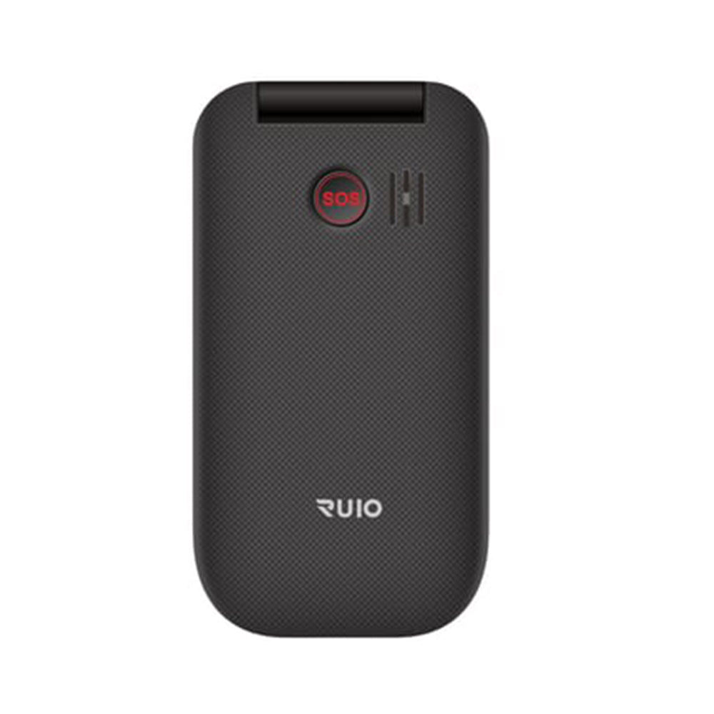 RUIO S1 Flip Phone 128 GB / 4GB - Black