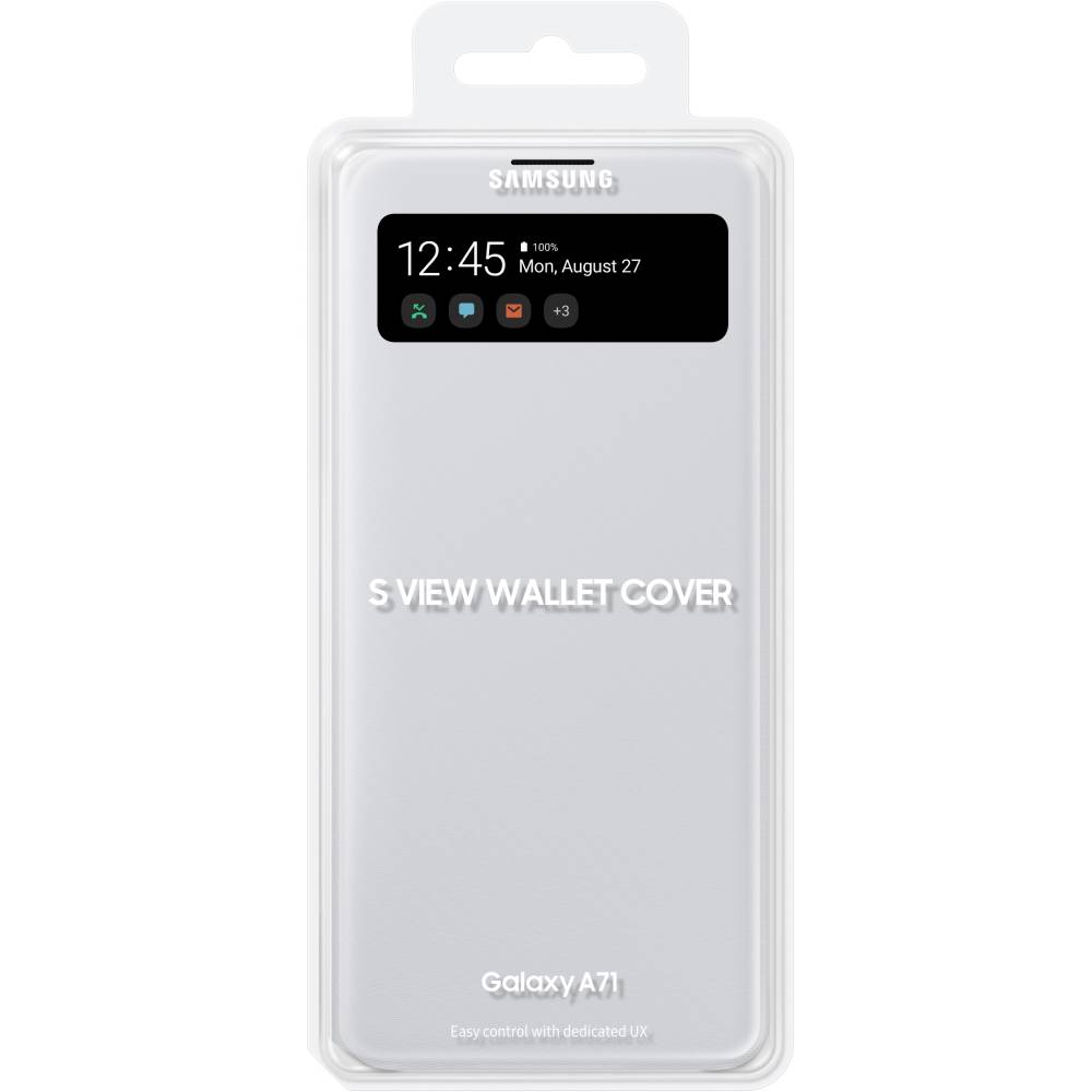 Samsung Galaxy A71 S View Wallet - White