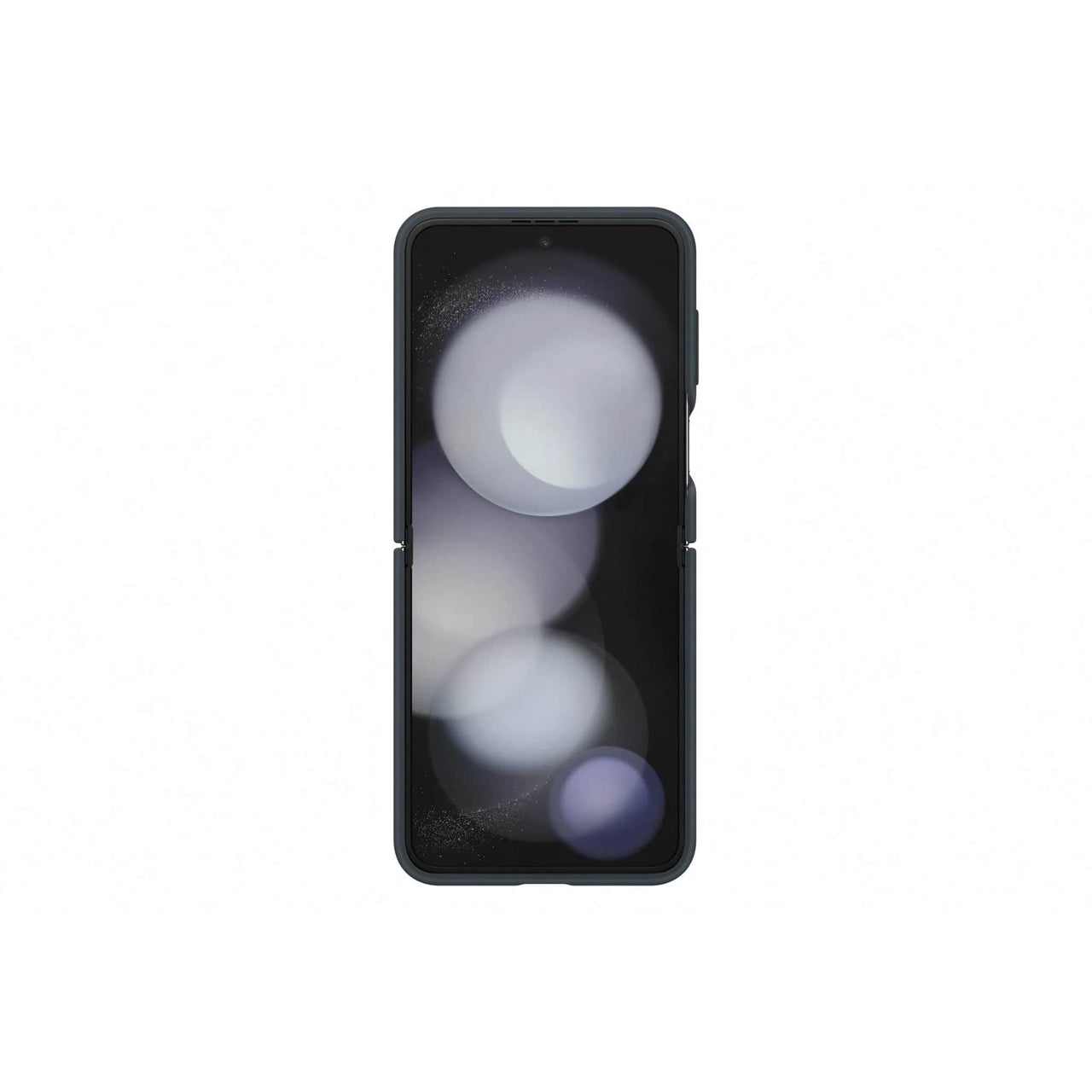 Samsung Silicone Case with Ring for Galaxy Z Flip5 - Indigo