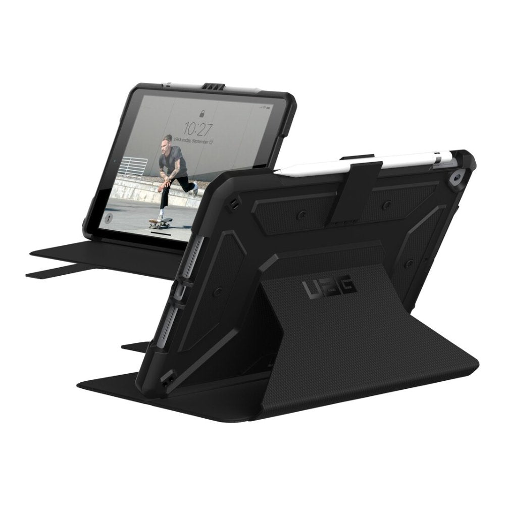 UAG Metropolis Folio Case for iPad 10.2" - Black