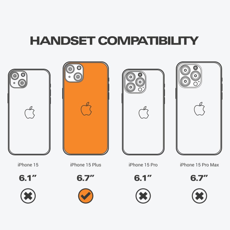 EFM TT Sapphire+ Antimicrobial Screen Armour for iPhone 15 Plus - 6.7"