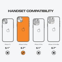 Thumbnail for EFM TT Sapphire+ Antimicrobial Screen Armour for iPhone 15 Plus - 6.7