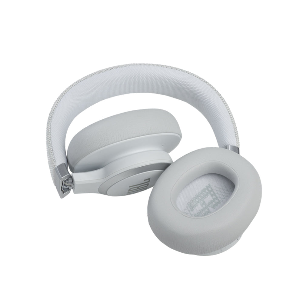 JBL Live 660NC Noise Cancelling Wireless Over-Ear Headphone - White
