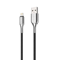 Thumbnail for Cygnett Armoured Fast Charging Premium Strong Lightning to USB-A Cable 2M - Black