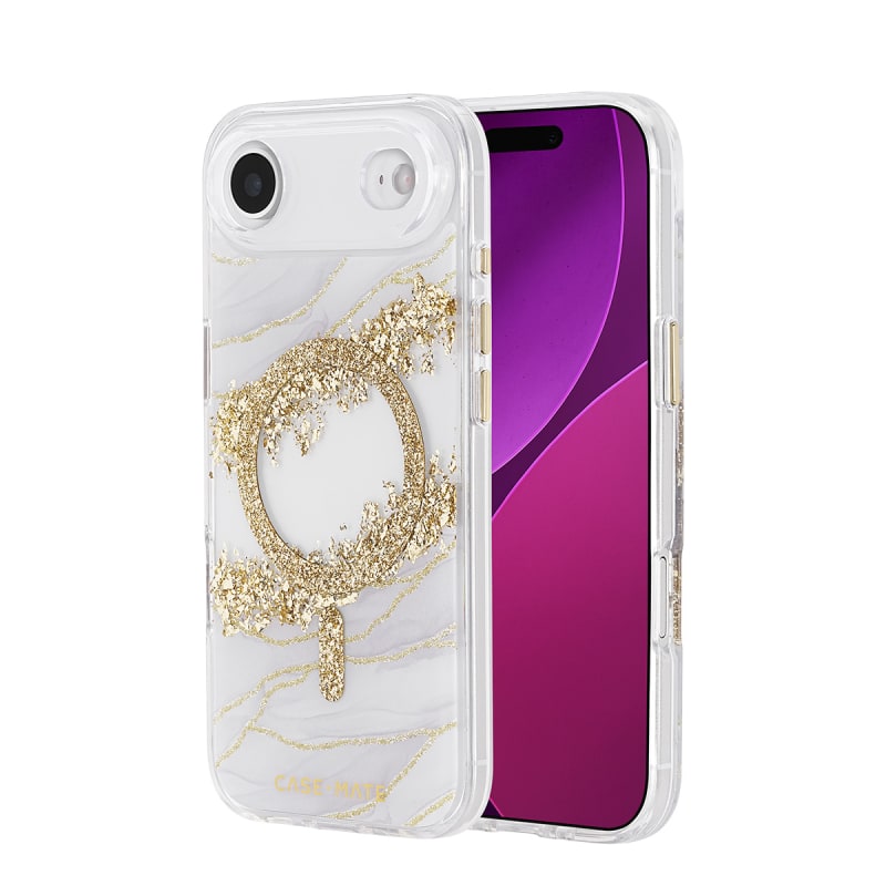 Case-Mate Karat Granite MagSafe Case for iPhone Air - Gold