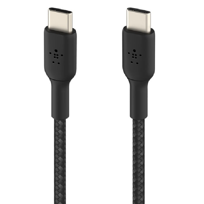 Belkin BoostCharge Braided USB-C to USB-C Cable 0.15M- Black