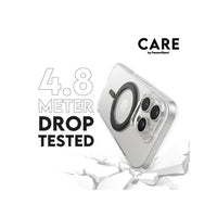 Thumbnail for PanzerGlass CARE MagaSafe & KickStand Compatible Case for Apple iPhone 16 Pro - Black