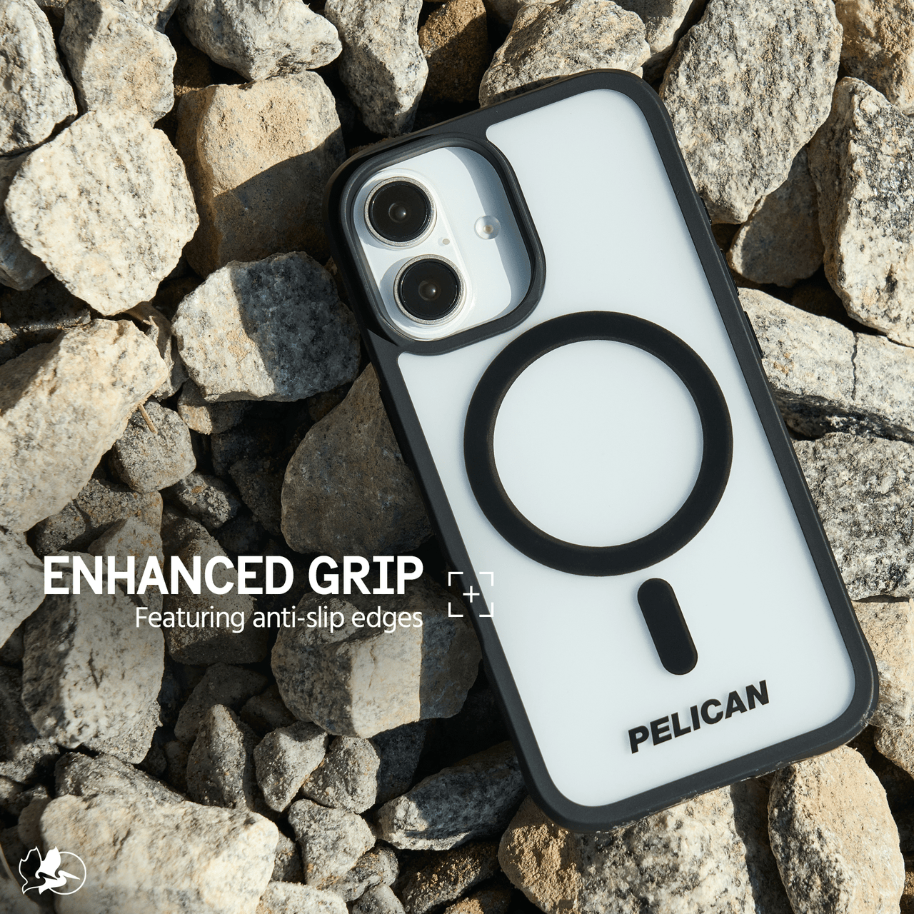 Pelican Ranger Frosted MagSafe Case for iPhone 16 - Clear