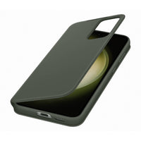 Thumbnail for Samsung Clear View Wallet Case for Galaxy S23+ (S23Plus) - Khaki Green