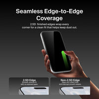 Thumbnail for Belkin ScreenForce UltraGlass 2 Screen Protector for iPhone 17/ 16Pro - Clear