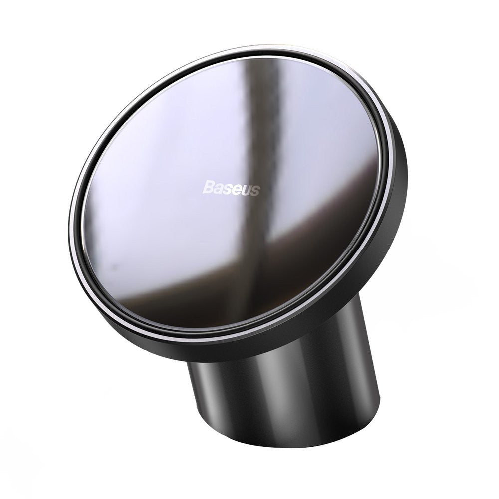 Baseus Magnetic Car Mount for Dashboards and Air Outlets (Magsafe Compatible + Ring Included ) - Bla