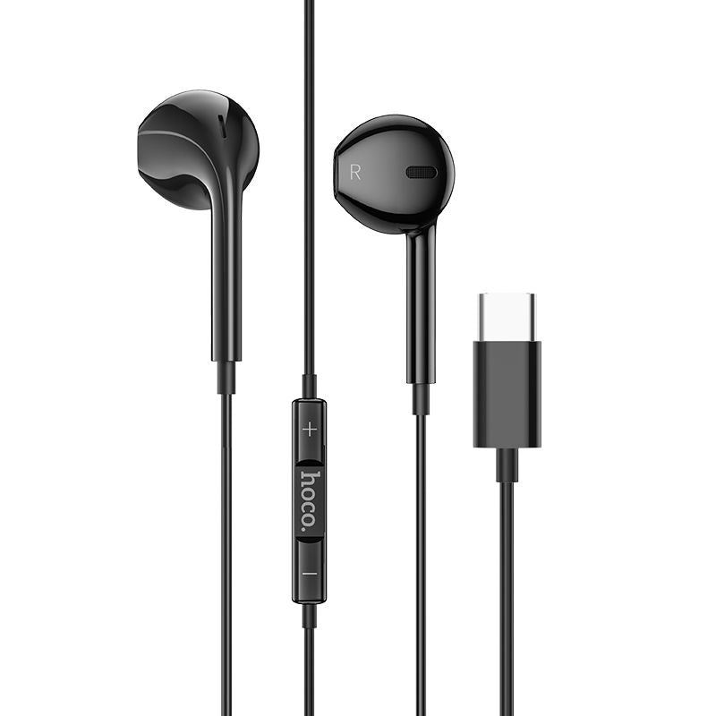 Hoco M101 Crystal USB-C Handsfree - Black