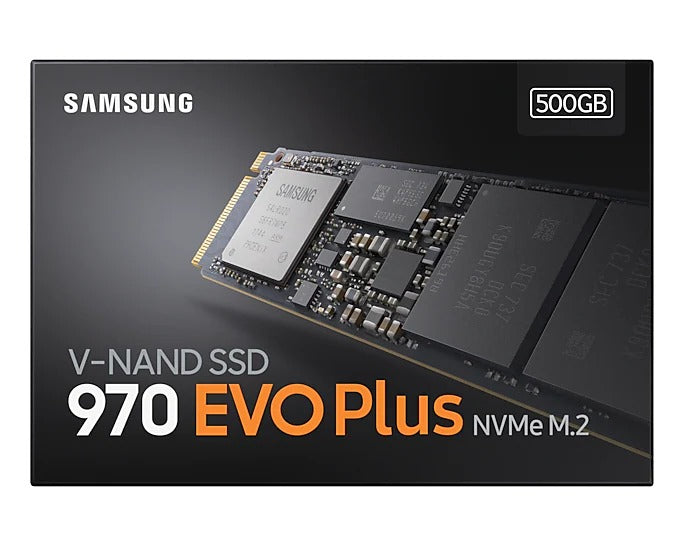 Samsung 970 EVO Plus 500 GB Solid State Drive - M.2 2280 Internal - PCI Express NVMe