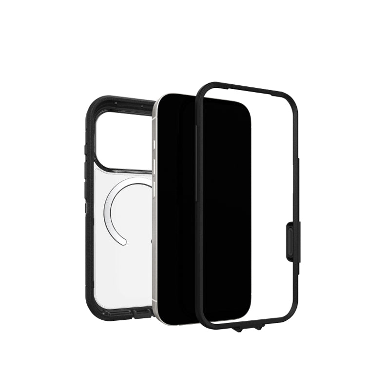 OtterBox Defender XT Pro MagSafe Case with Cam Control for Apple iPhone 17 Pro - Dark Side Black