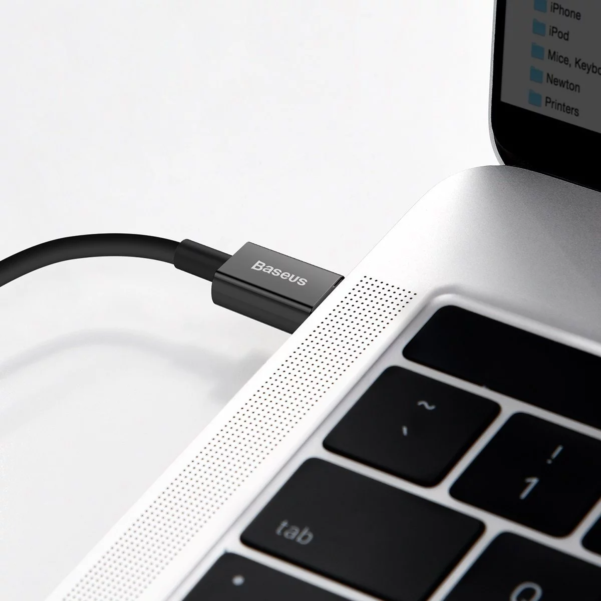 Baseus Superior Series  20W USB-C to Lightning Data Cable Cord 1Meter - Black