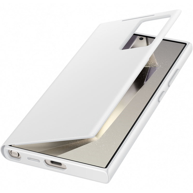 Samsung Smart View Wallet Case for Galaxy S24 Ultra - White