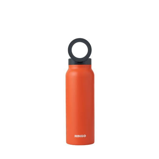 Ringo Water Bottle with Magnetic Phone Mount  710ml (24oz) - Orange