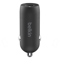 Thumbnail for Belkin BoostCharge 20W USB-C PD Car Charger - Black ( NO CABLE)