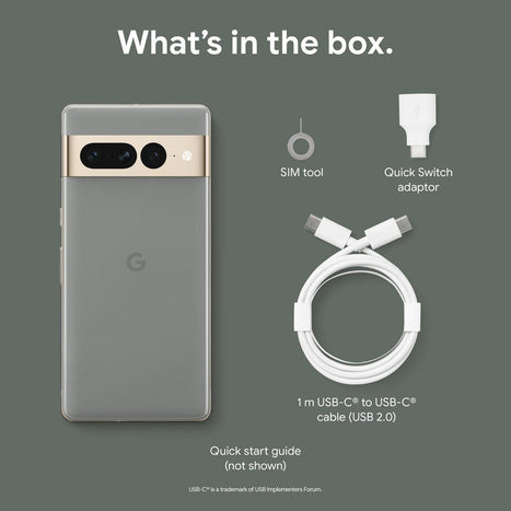 Google Pixel 7 Pro 5G Unlocked Smartphone 256GB - Obsidian Black