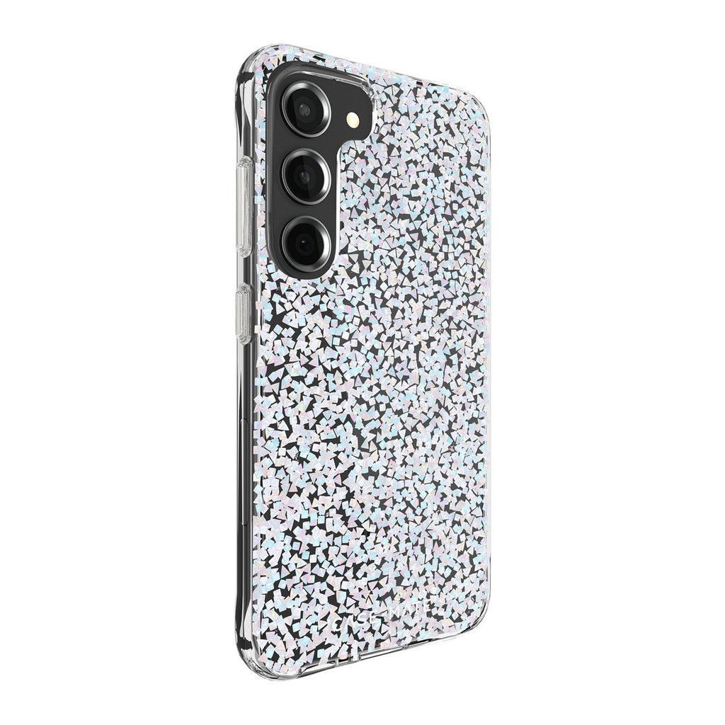 Case-Mate Twinkle Antimicrobial Case for Galaxy S23 - Diamond