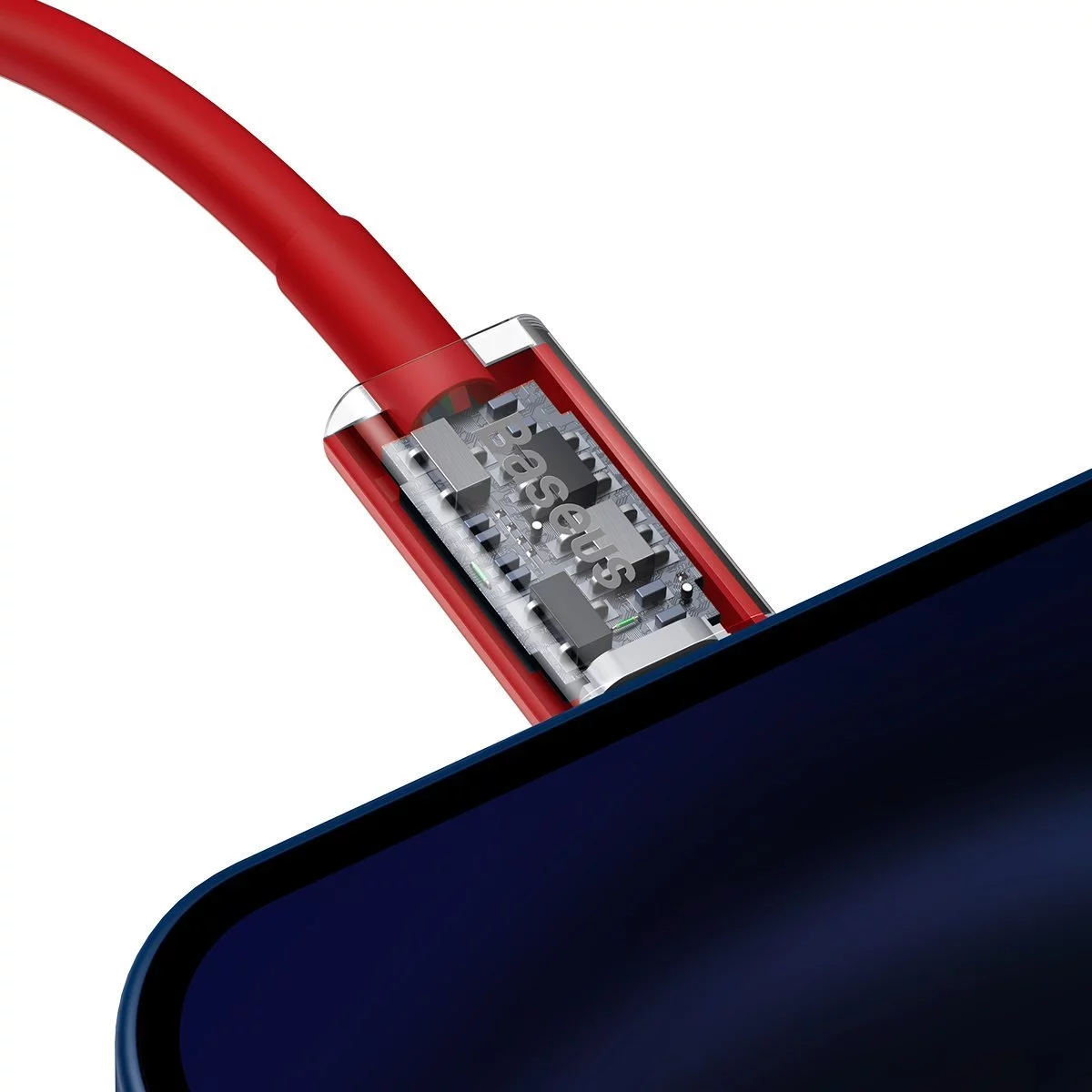 Baseus Superior Series USB-C to Lightning 20W Fast Charging Cable Cord 2M - Red