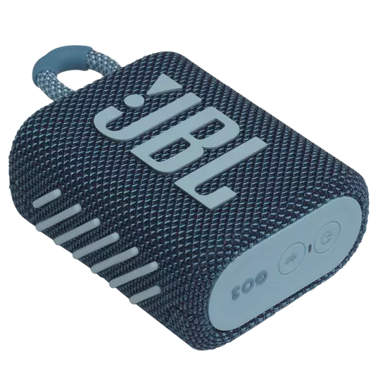 JBL GO3 Mini Bluetooth Wireless Portable Speaker - Blue/Pink