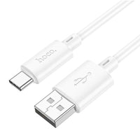 Thumbnail for Hoco X88 USB-C to USB-C Charging Cable 1m -  White