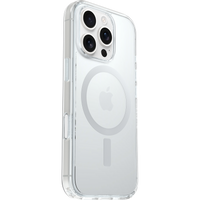 Thumbnail for OtterBox Symmetry MagSafe Case With Camera Button For iPhone 16 Pro - Clear