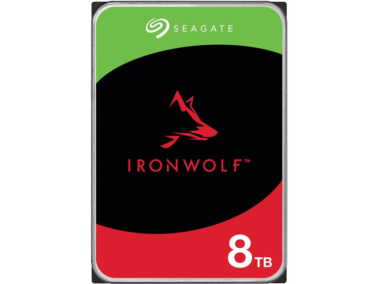 Seagate IronWolf 8 TB NAS 8.89 cm SATA 6 Gb/s 7200 RPM 256 MB Internal Hard Drive