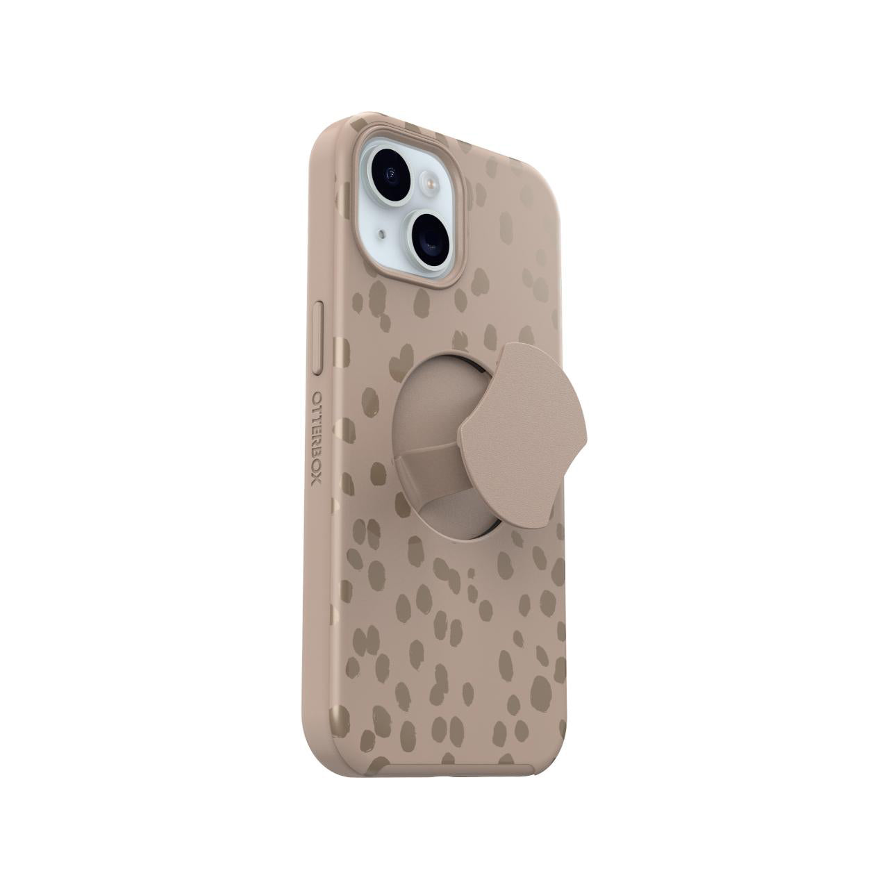 OtterBox OTTERGRIP Case for iPhone 16e/15/14/13 - On The Spot (Brown)
