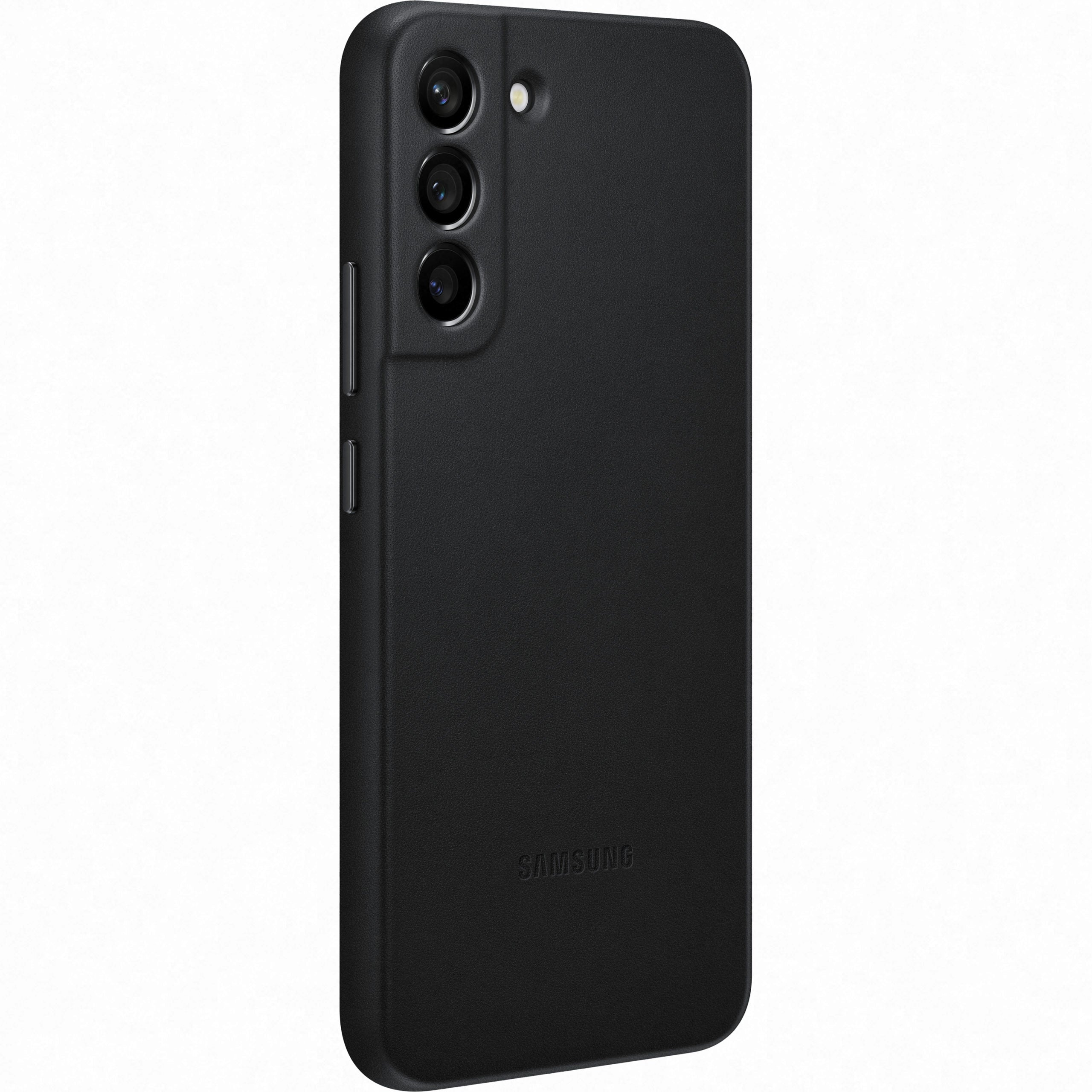 Samsung Leather Cover for Galaxy S22+ PLUS - Black