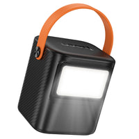 Thumbnail for Hoco J152 Pro Tough 80000 Large Capacity Power Bank 65W+LED Light Power - Black/Orange