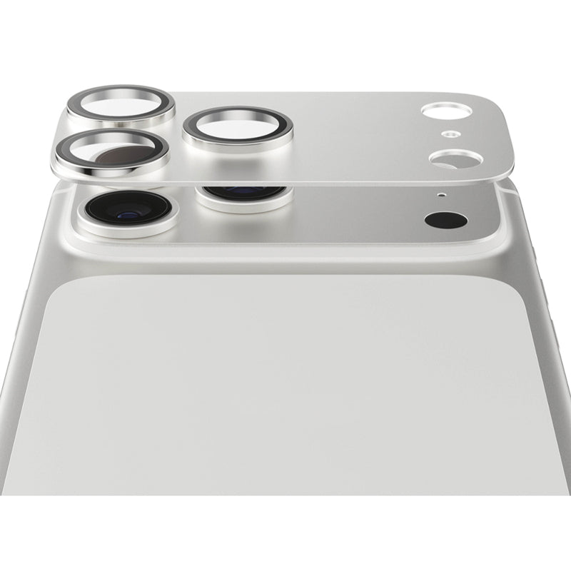 PanzerGlass Fender Camera Lens Protector for iPhone 17 Pro - Silver