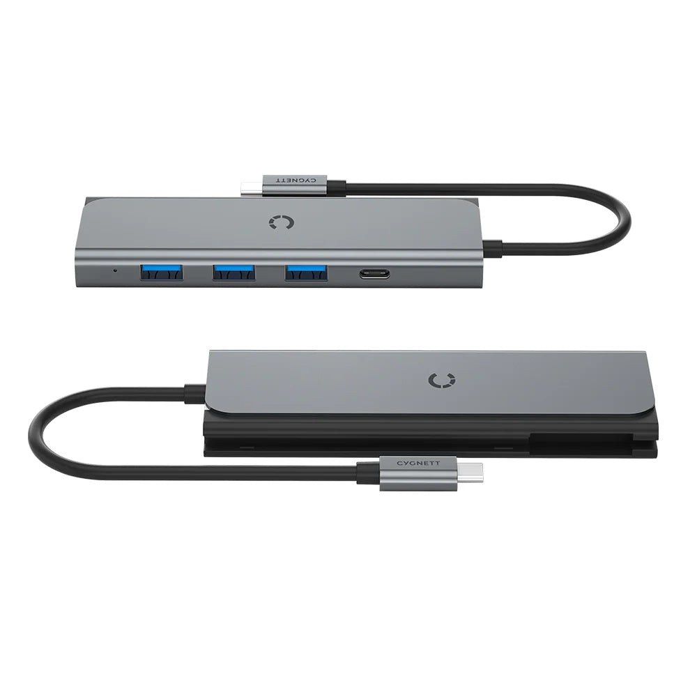 Cygnett Unite TravelMate USB-C Hub - Black